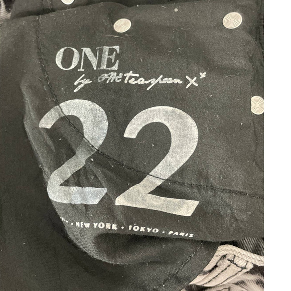 One X OneTeaspoon Trashed Free Birds Distressed Zipped Ankle Women's Jeans 22 - Picture 7 of 7